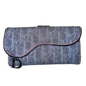 Dior Denim Long Wallet